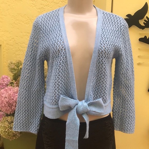 A2 By Aerosoles Sweaters - A2 Crochet shrug sparkly